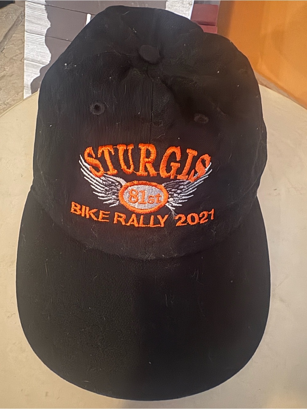 Sturgis 81st Bike Rally 2021 Embroidered Black Baseball Cap